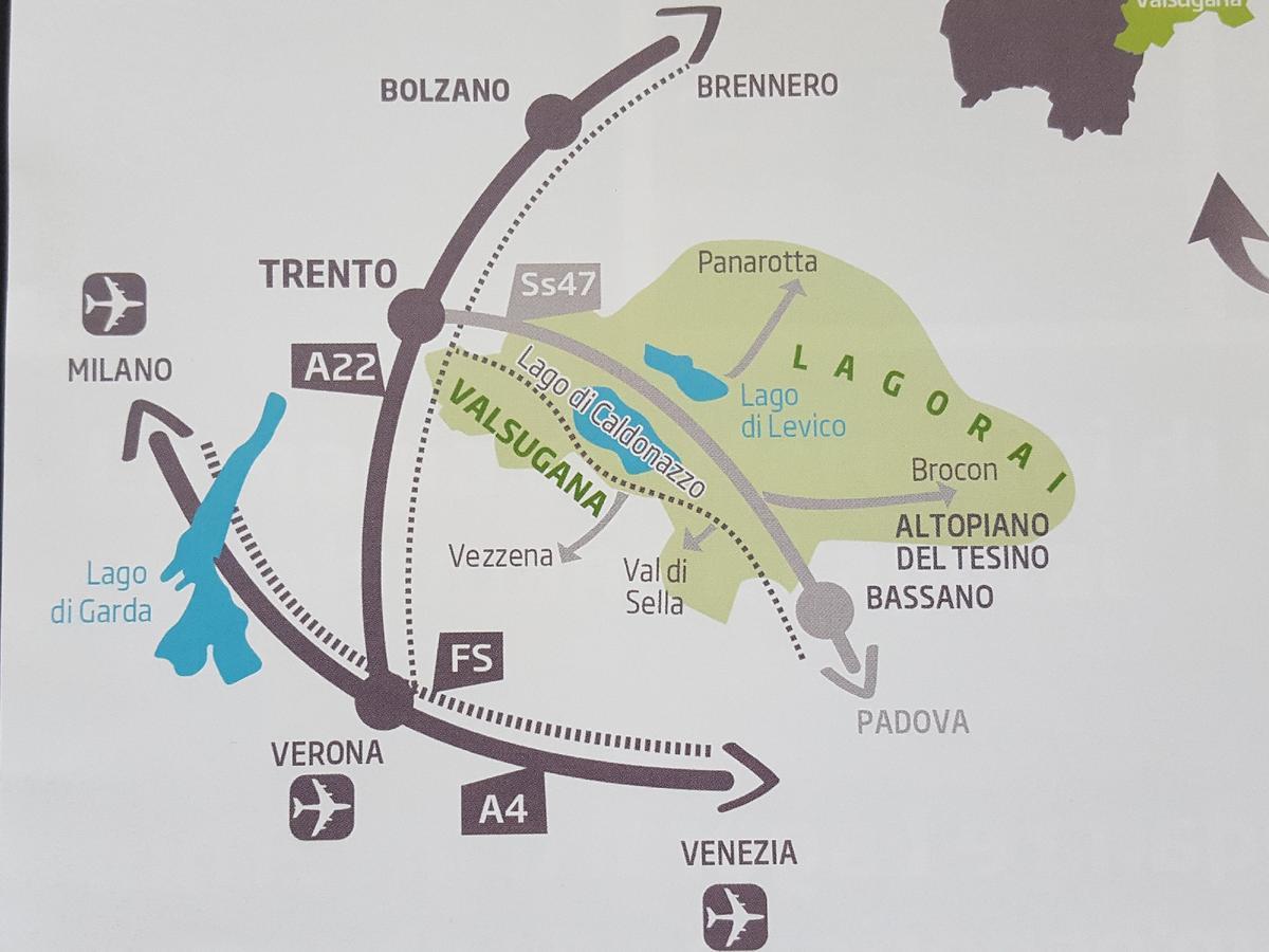 Strigno Masetto Egidio Eco-Agritur 빌라 외부 사진